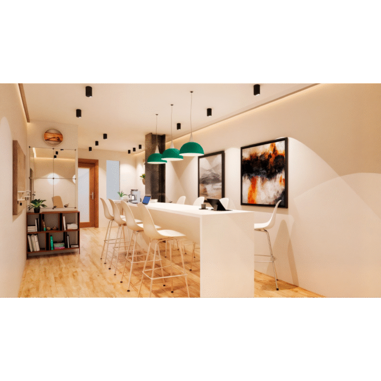 Area de cowork en departamentos cerca de Polanco y Reforma